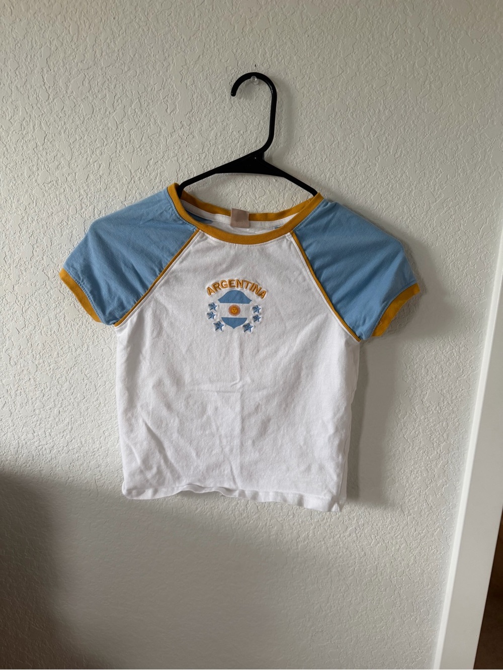 Argentina Short Sleeve cute baby tee